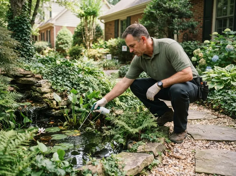 Mosquito Habitat Suppression & Larvicide Application in Cary, NC